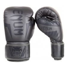 Боксерские перчатки VENUM ELITE BOXING GLOVES - GREY/GREY